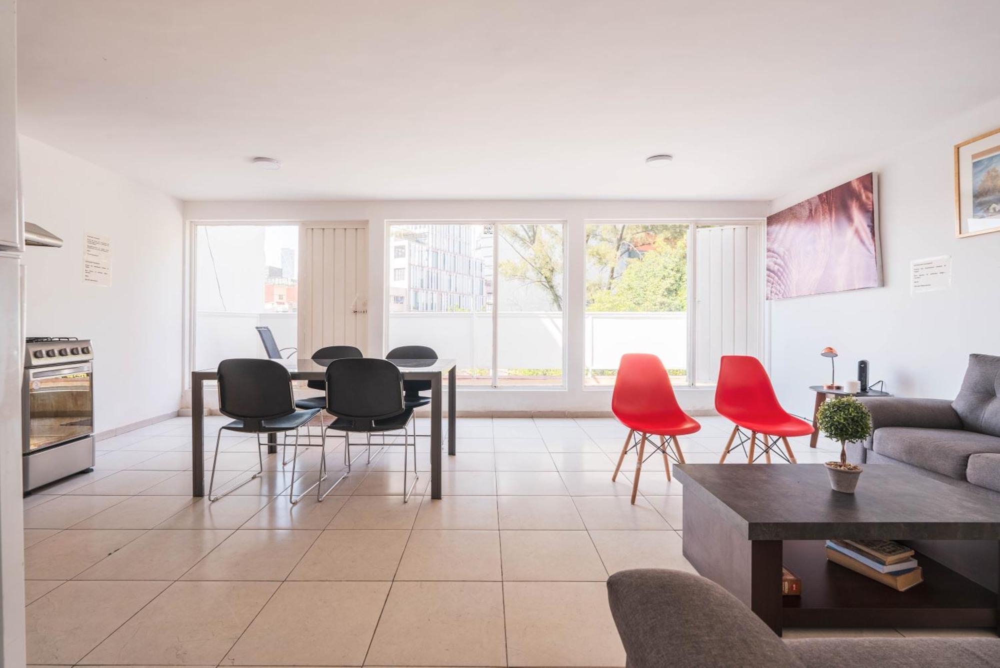 Habitación privada en coliving, súper ubicación Cidade do México Exterior foto